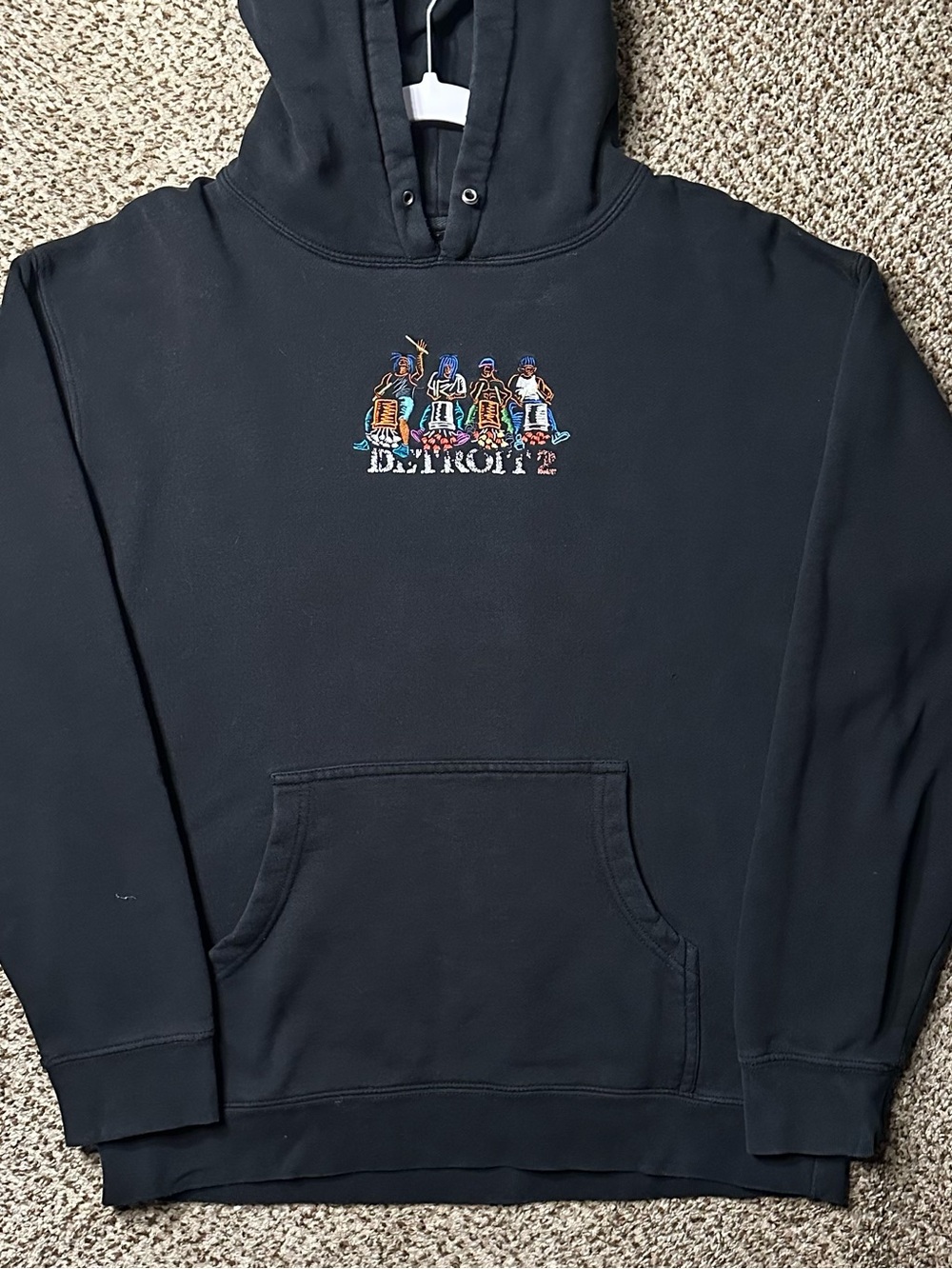 Detroit 2 big Sean Graphic Black Men's Hoodie Sweatshirt